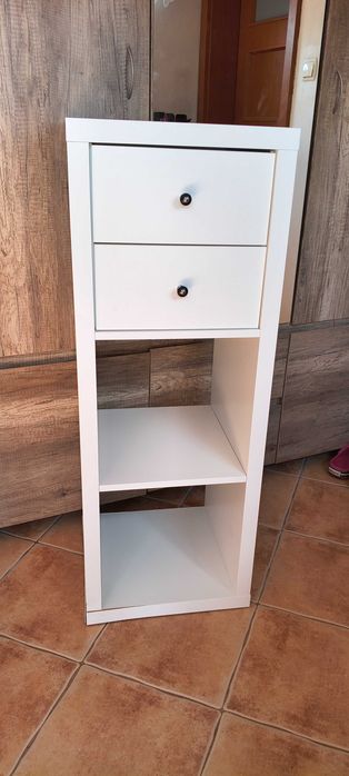 Kallax Ikea  regał z szufladkami