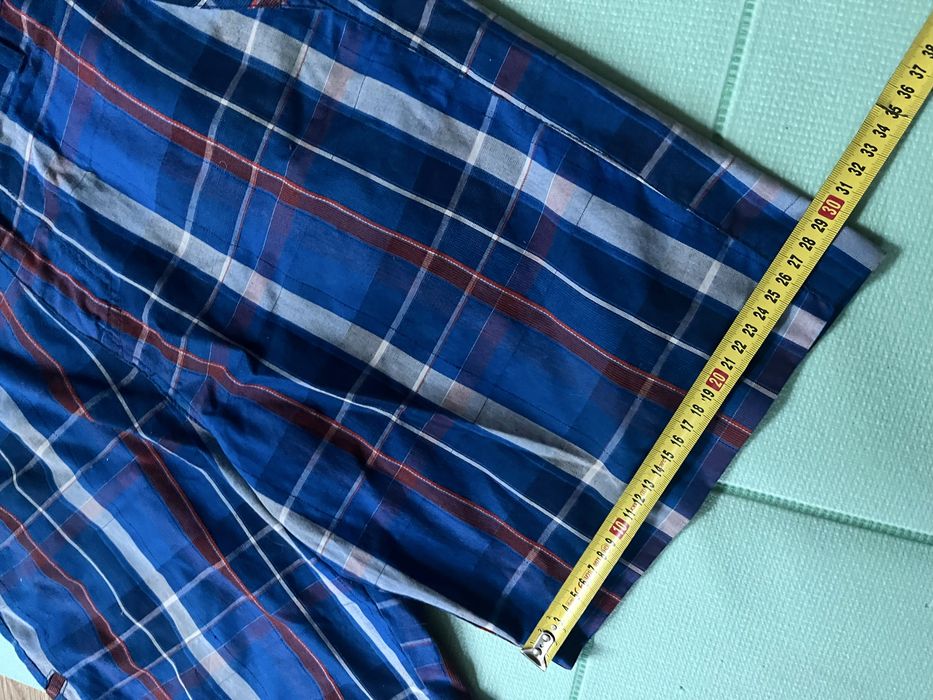 Billabong spodenki w kratę z logo markowe 32/XL
