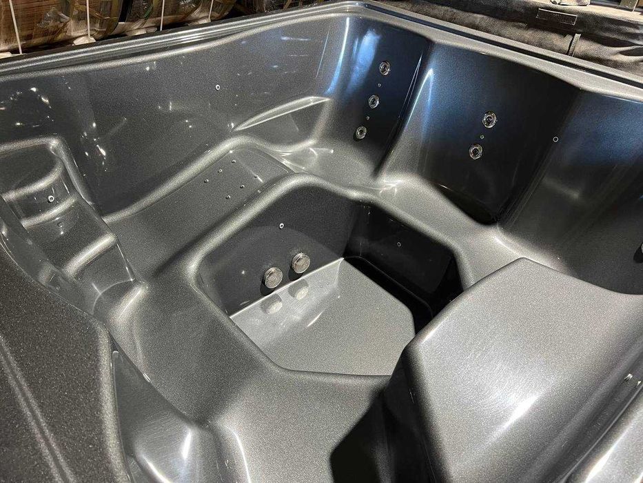 Jacuzzi kwadratowe 220x220 | Balia klasy premium SlowSpa gorąca beczka