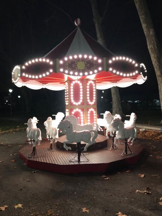 Carrosseis divertimentos de feira