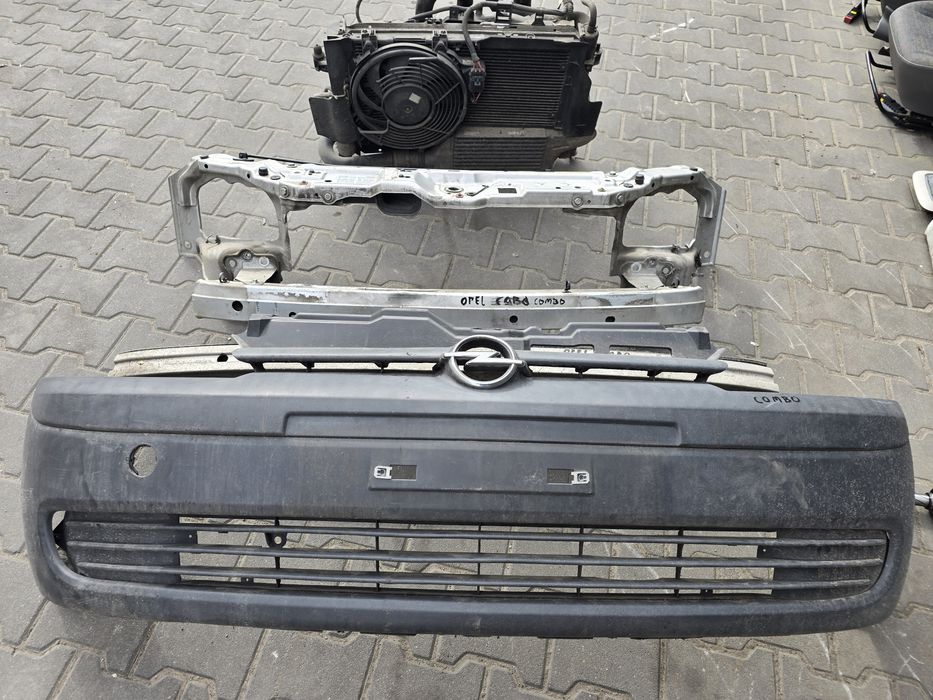 Maska Zderzak Pas Przedni Chłodnice Z157 Opel Combo 1.7 Cdti