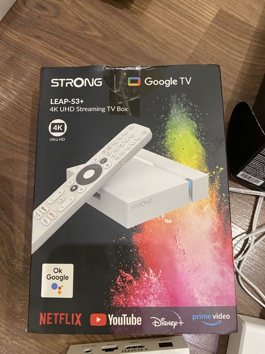 Strong LEAP-S3 V2+ VIP client | Android™ Google TV Box