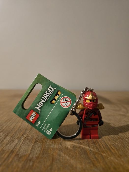 Lego Ninjago 853401 Kai ZX nowy brelok breloczek do kluczy unikat