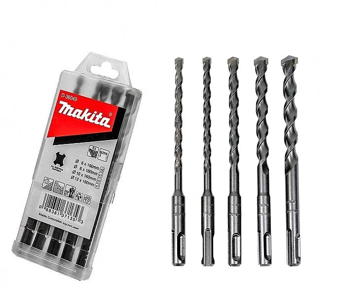 Zestaw Wierteł Sds-Plus Do Betonu, Muru 6-12/5Szt. Makita D-36049
