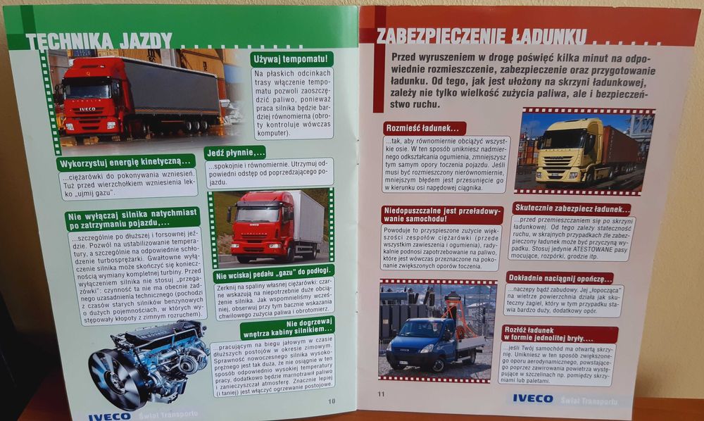 Iveco folder jazda ekonomiczna
