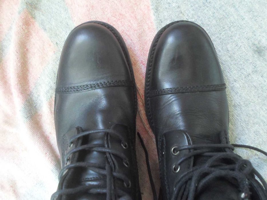 Ботинки демисезон Guess/берцы кожа