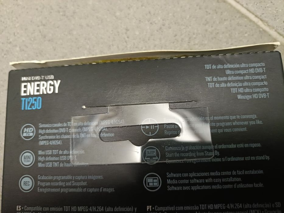 Sintonizador PC Mini DVB-T USB