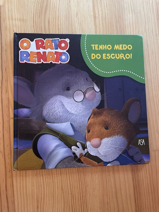 Livro Rato Renato “Tenho medo do escuro”