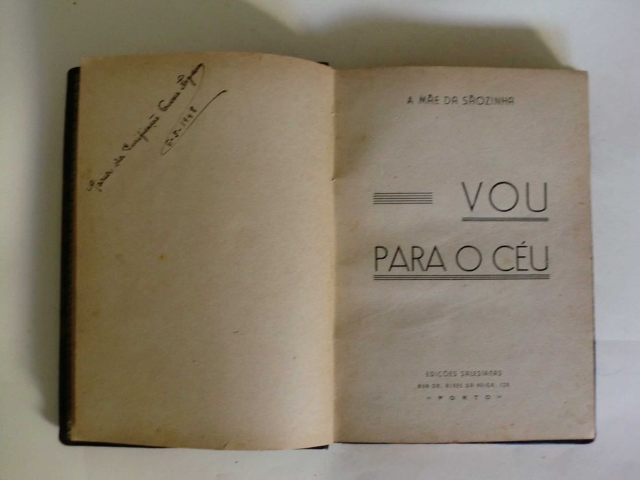 Vou para o Céu! Pela Mãe da Sãozinha - 1ª Edição de 1947