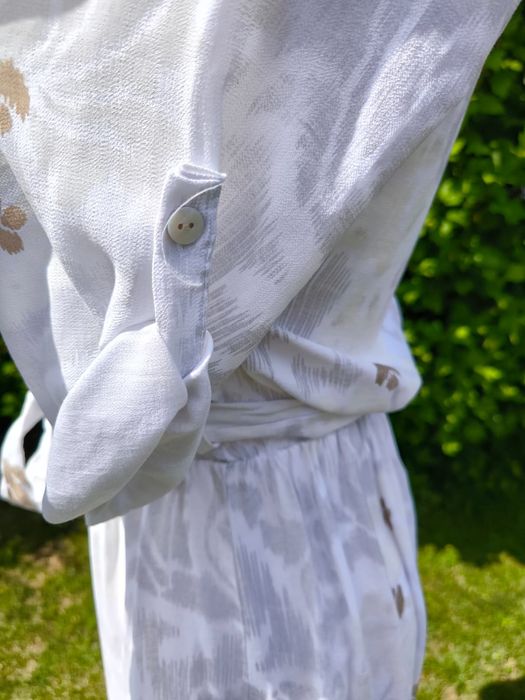 Nowa Sukienka biała długa new collection roz M-L