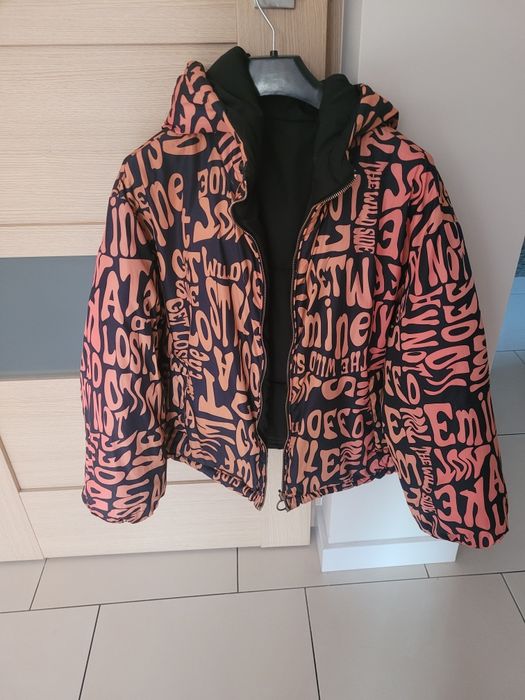 kurtka bershka dwustronna damska