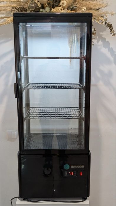 Вітрина холодильна HURAKAN HKN-UPD98B black