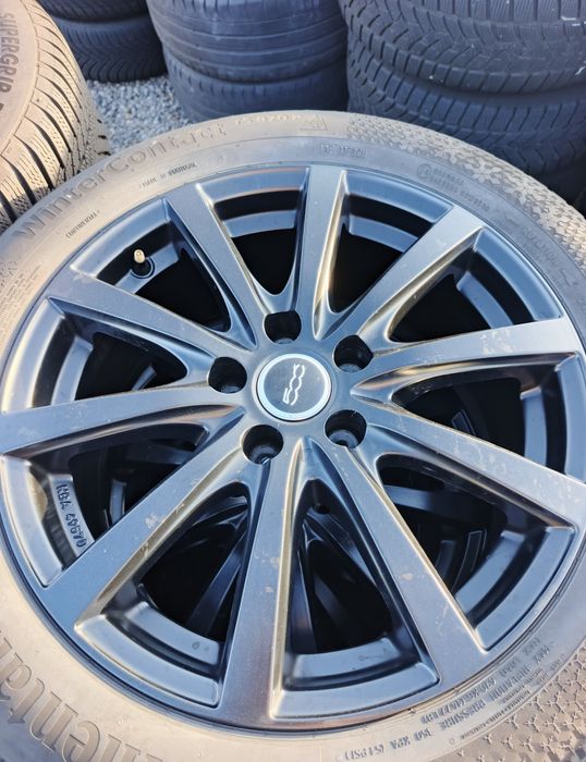 Felgi fiat 500X + opony 215/55 R17 oryginalne 2025 rok