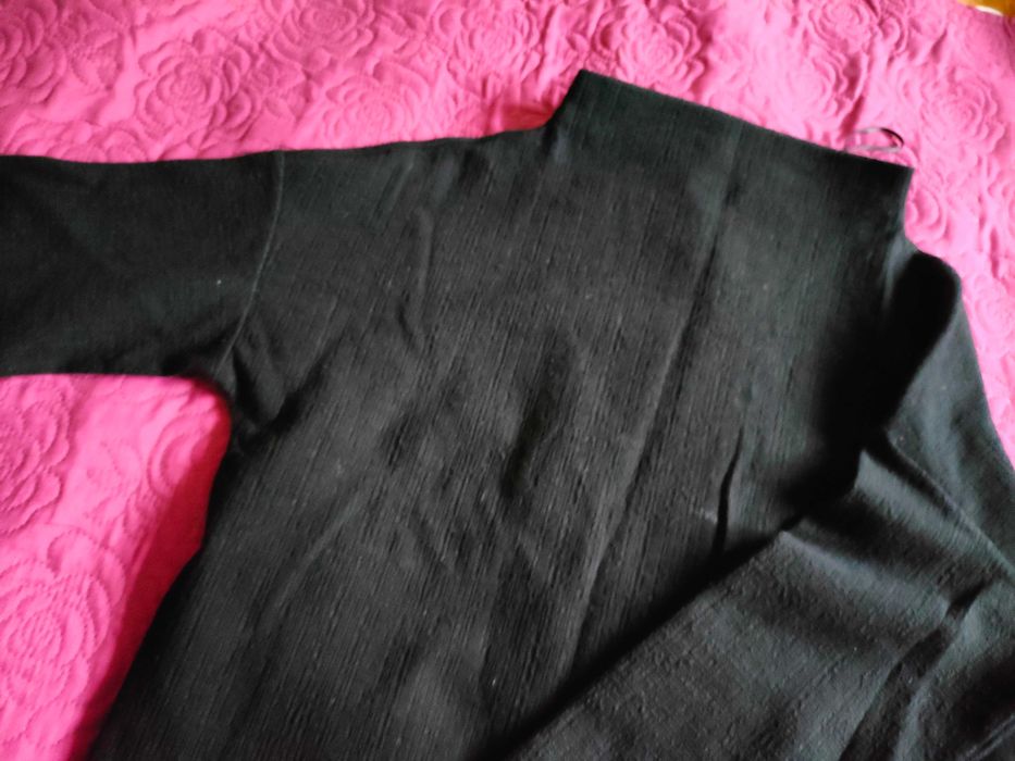 Czarna elegancka bluzka