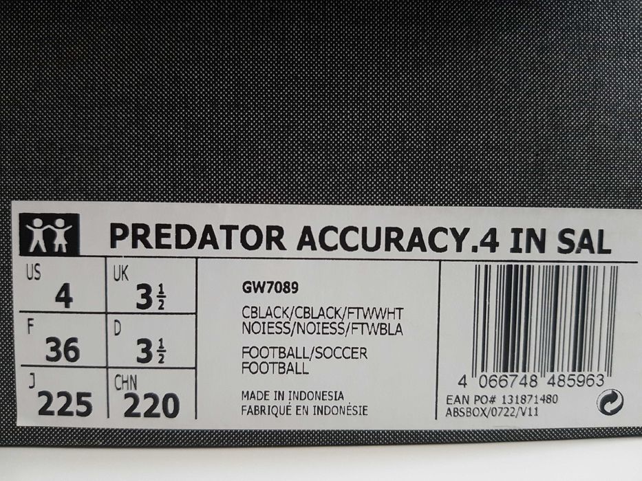Buty Adidas Predator rozmiar 36