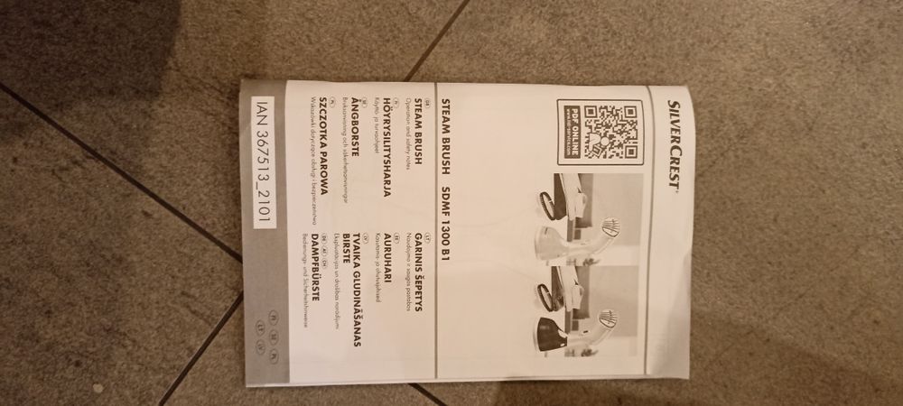 Żelazko parowe silver crest