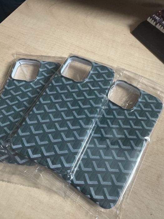Iphone 12pro max goyard case