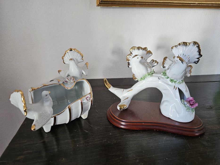 Peças de decoração em Porcelana