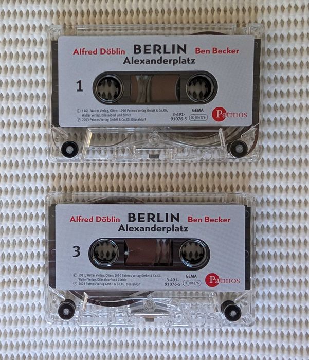 Berlin Alexanderplatz - Audiolivro em cassetes