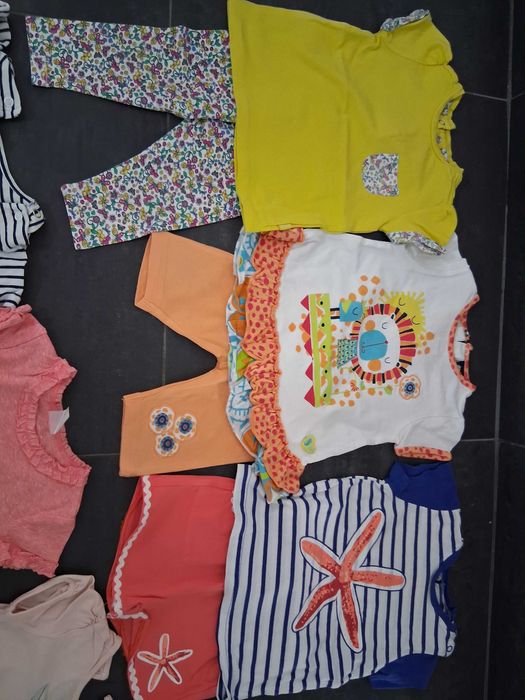 Roupa bebe menina 6-9 meses