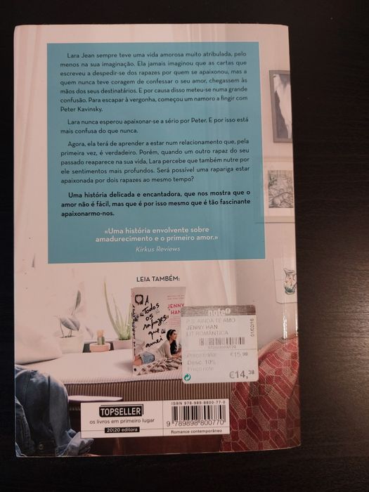 P.S. Ainda Te Amo de Jenny Han