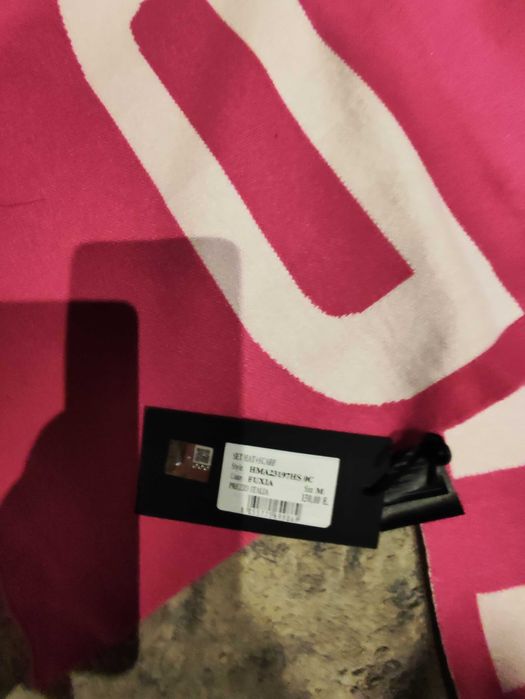 OKAZJA john richmond czapka i szalik zestaw premium nowe