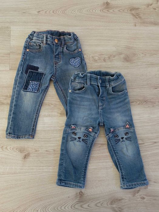 Spodnie jeansy H&M r. 74/80