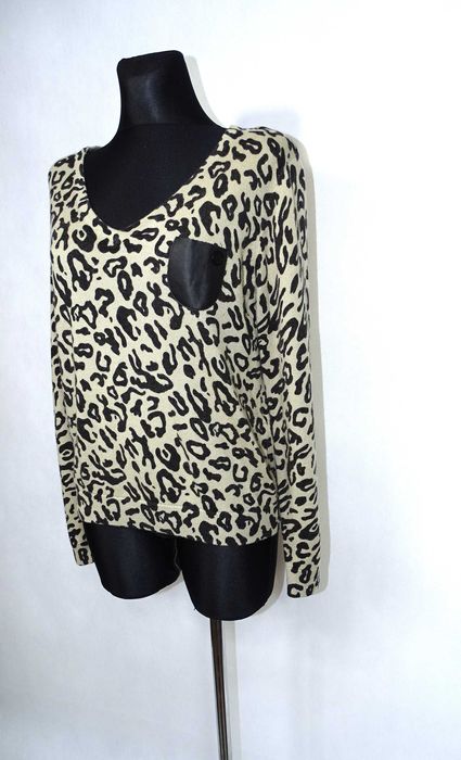 Armani Jeans sweter panterka 40