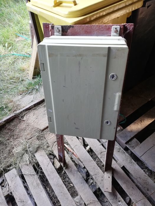 Skrzynka prądowa, rozdzielnia na budowę