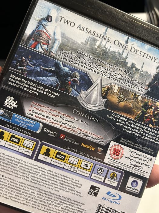 Assassins creed revelations ps3