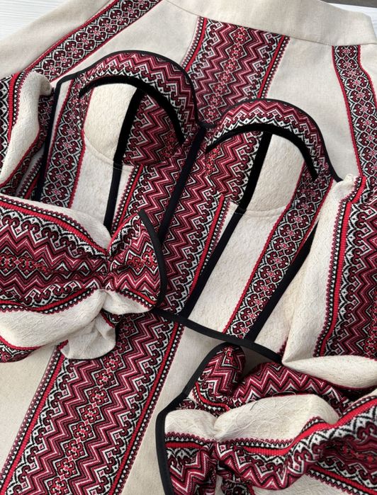 Вишитий корсет з рукавами, вишиванка, корсет в українському стилі