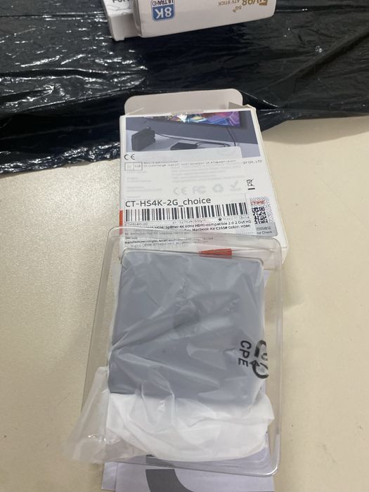 Cabletime 3 em 1 hdmi switcher 4k