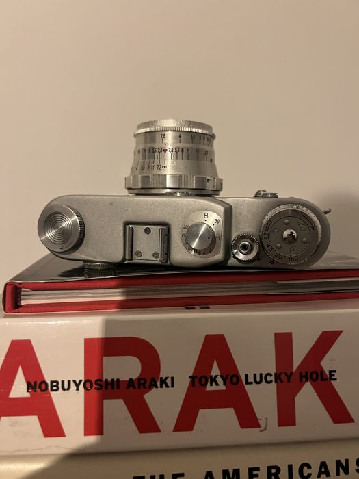 Câmera Fotografica Fed 3 com Fed 52mm f2.8