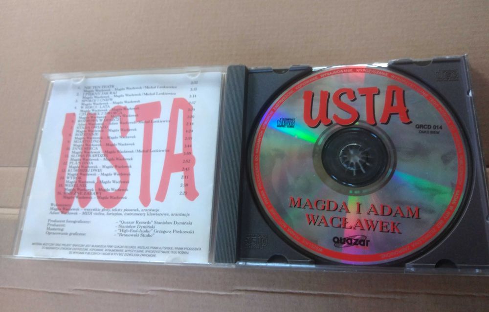 CD Magda i Adam Wacławek Usta