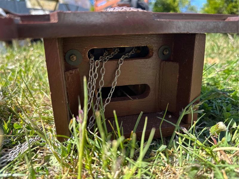 Zegar ścienny Majak z kukułką CCCP antyk mechanizm wagowy do renowacji