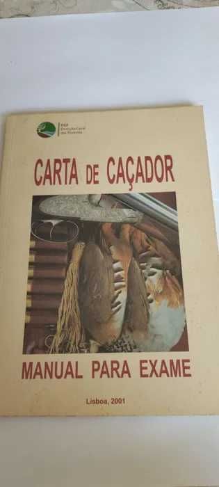 Livro usado - carta de caçador - Manual para exame