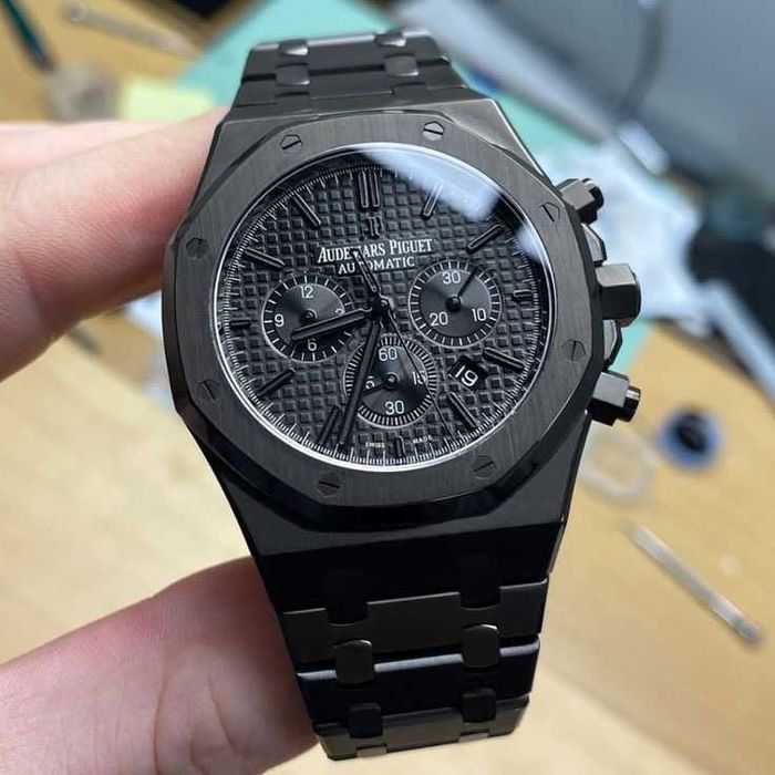 Мужские наручные часы Audemar Piguet Black Хронограф чоловічи