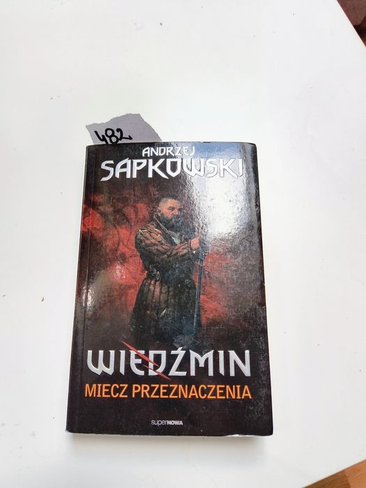 #482 Wiedźmin miecz przeznaczenia czerwona seria
