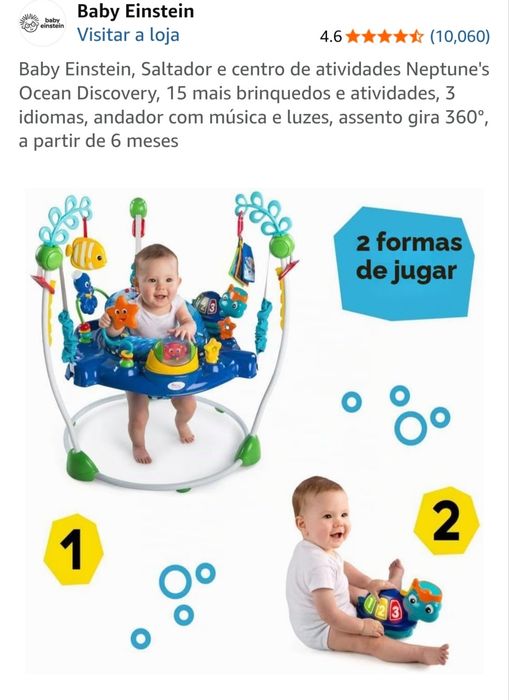 Saltador Baby Einstein