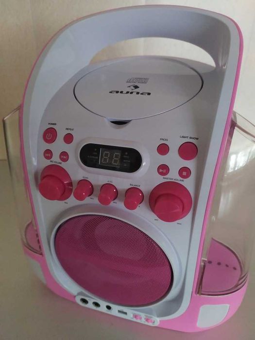 Zestaw karaoke Auna Led Głośnik
