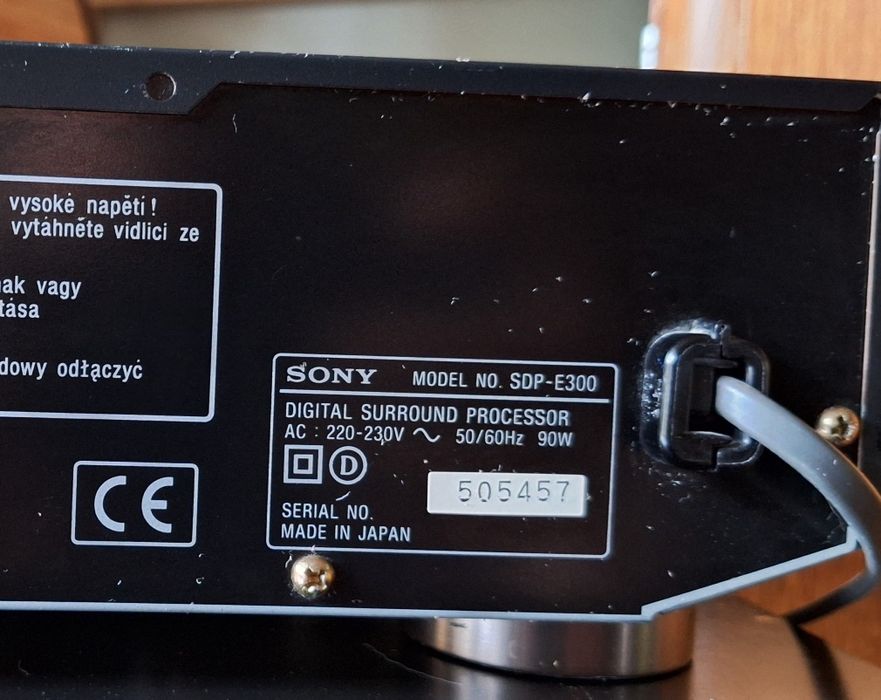 Procesor Sony SDP-E300 DSP Pro-Logic Dolby Surround