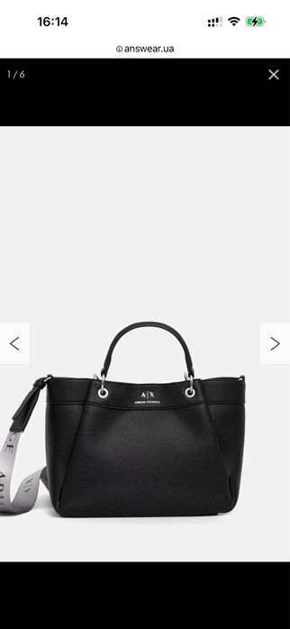 Сумка жіноча Armani Exchange оригінал