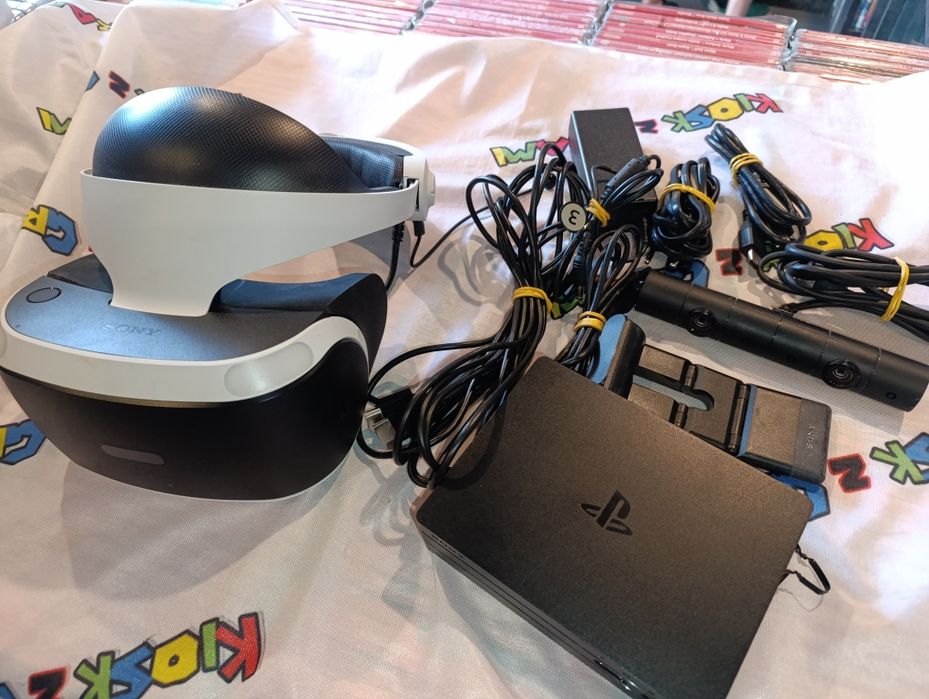 Gogle VR PlayStation 4 V2 + kamera / bardzo ładne sprawne gwarancja rozruchowa sklep