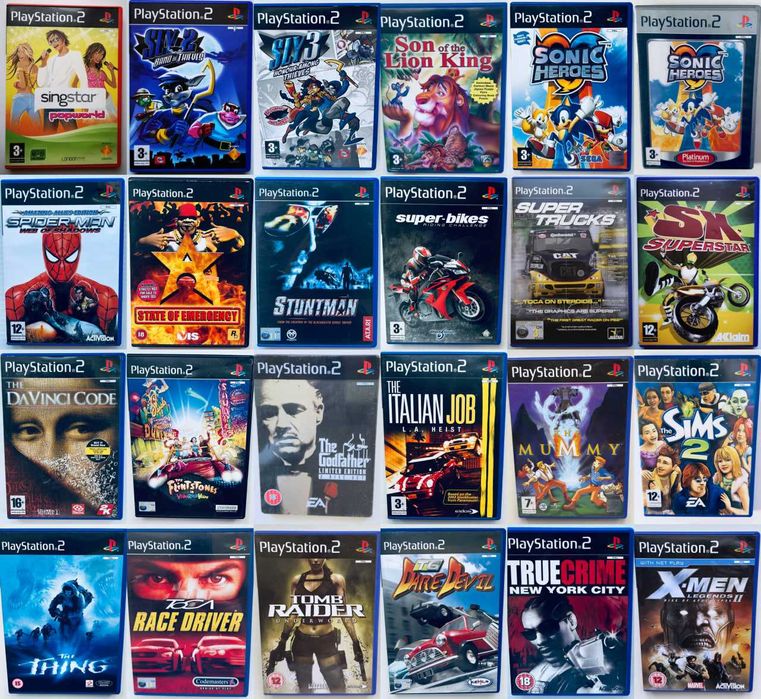 Диски для Sony PlayStation 2