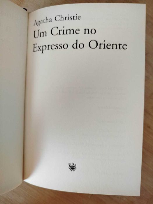 Um Crime no Expresso do Oriente de Agatha Christie434089648655575043