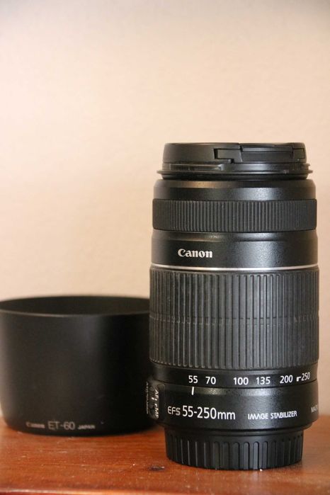 Objetiva CANON EF-S 55-250mm f/4-5.6 IS II