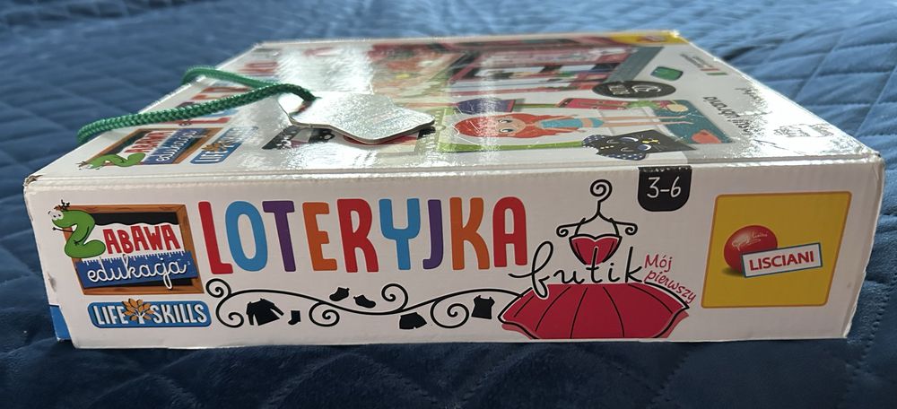 Gra edukacyjna Loteryjka - Mój pierwszy butik,Lisciani
