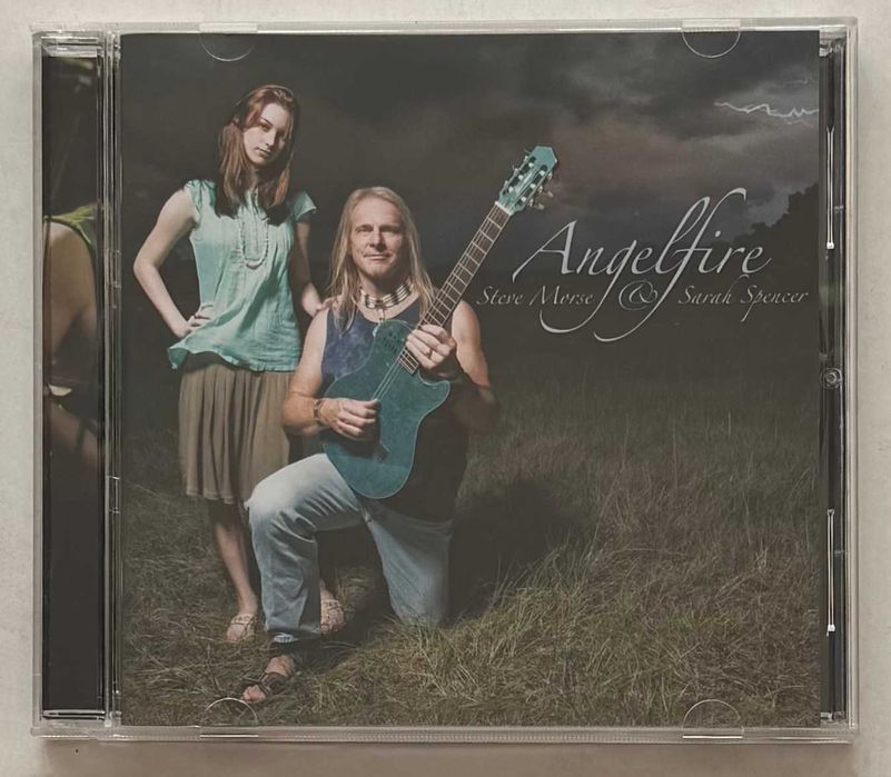 CD_Steve Morse & Sarah Spencer, Angelfire. Muito estimado, como novo.