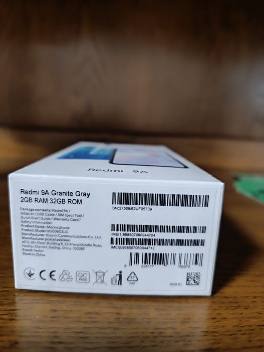 Смартфон Redmi 9A