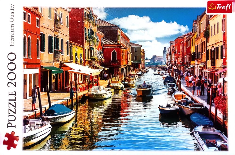 Puzzle Trefl 2000,.Wyspa Murano, Wenecja